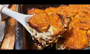 I make these cheesy scalloped potatoes every year on Thanksgiving instead of mashed potatoes. I'll never go back