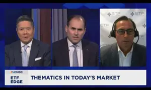 Thematics ETF flows are moving similarly to sector level flows now, says ETF Action's Mike Akins