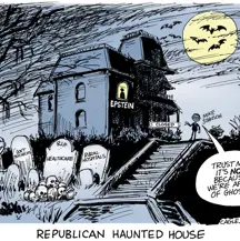 5 seriously spooky political cartoons about Halloween