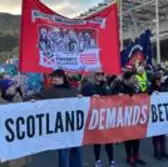 Thousands march in Edinburgh calling for poverty action