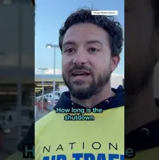 'People are worried': Air traffic controllers miss first paychecks in government shutdown