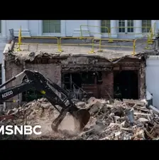 White House East Wing demolition is a ‘perfect metaphor’ for the Trump administration