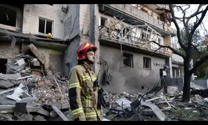 Russia pounds Kyiv as NATO military chief warns Moscow would 'lose a lot' by attacking Baltics