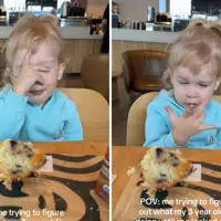 Mom Confused by What Toddler Is Doing in High Chair, Then Sees Man's Hand