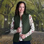 ShopHQ is selling a quilted vest for only $24 right now