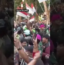 Anger Over Fatal Clash Stokes Protests That Rock Indonesia
