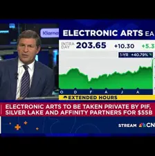 Electronic Arts to be taken private by PIF, Silver Lake and Affinity Partners for $55B