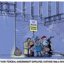 5 drawn-out cartoons about the ongoing government shutdown